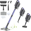 PrettyCare Steam Mop with Detachable Steam Cleaner，Handheld Steam Cleaner for Floor Cleaning