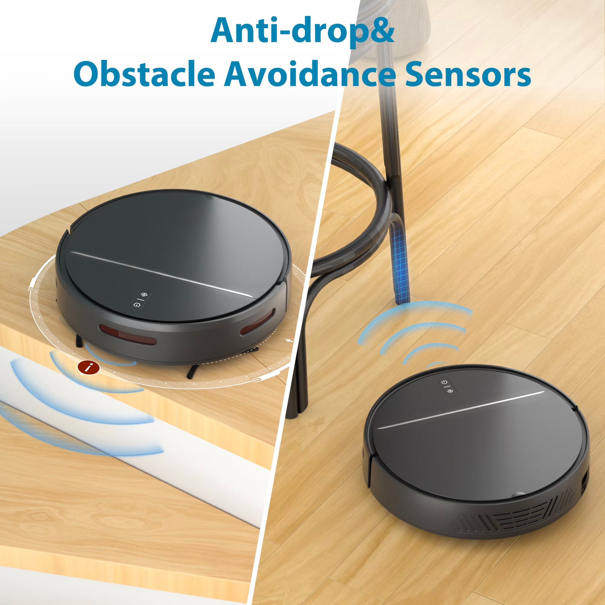 Robot Vacuum Cleaner with 2800Pa,Featured Carpet Boost,Tangle-Free,Ultra Slim,Self-Charging C1 v2